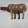 LK Scribe — four blade profiles, four handle materials